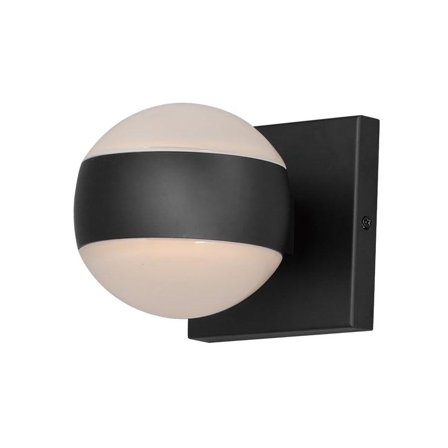 5 Inch Outdoor Wall Light – Black