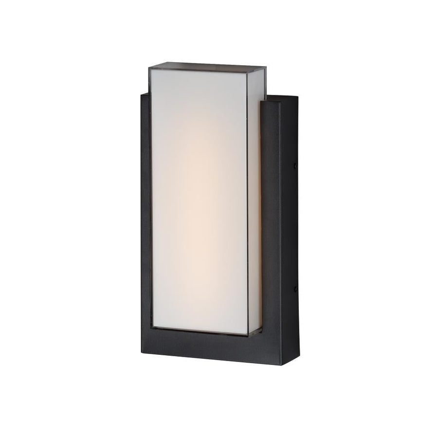 8 Inch Outdoor Wall Light – Black
