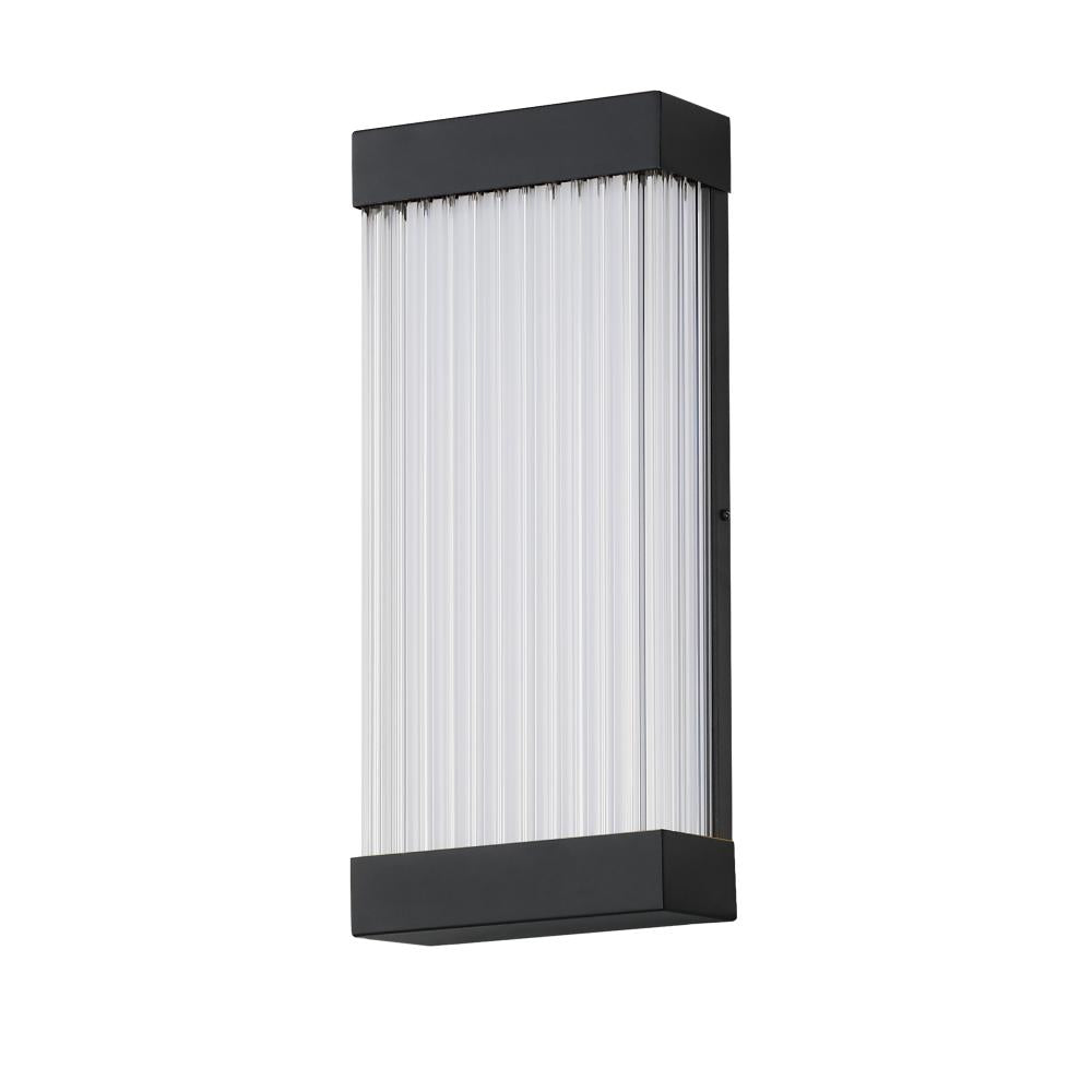 8 Inch Outdoor Wall Light – Black