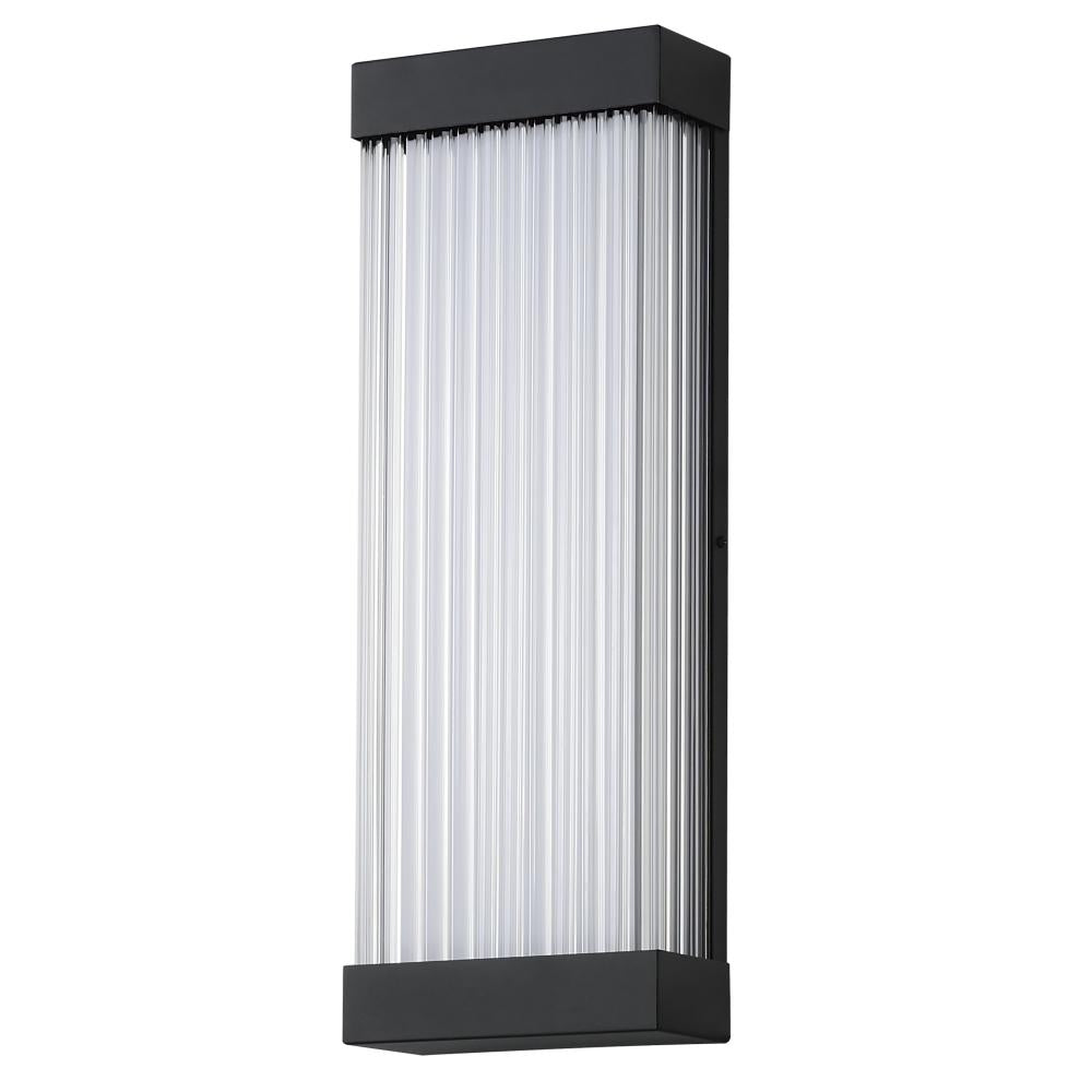 8 Inch Outdoor Wall Light – Black