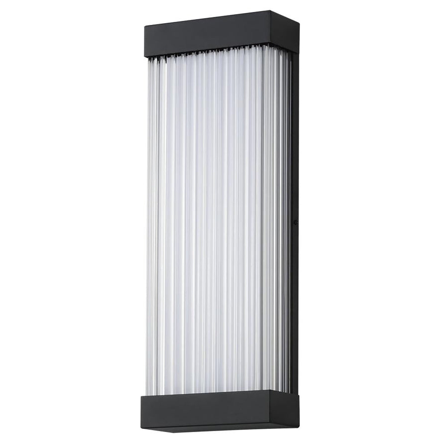 8 Inch Outdoor Wall Light – Black