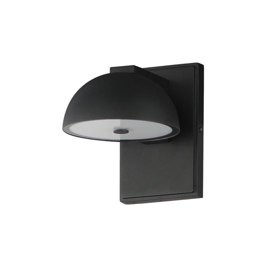 Cauldron 6 Inch Outdoor Wall Sconce – Black – E30242-BK