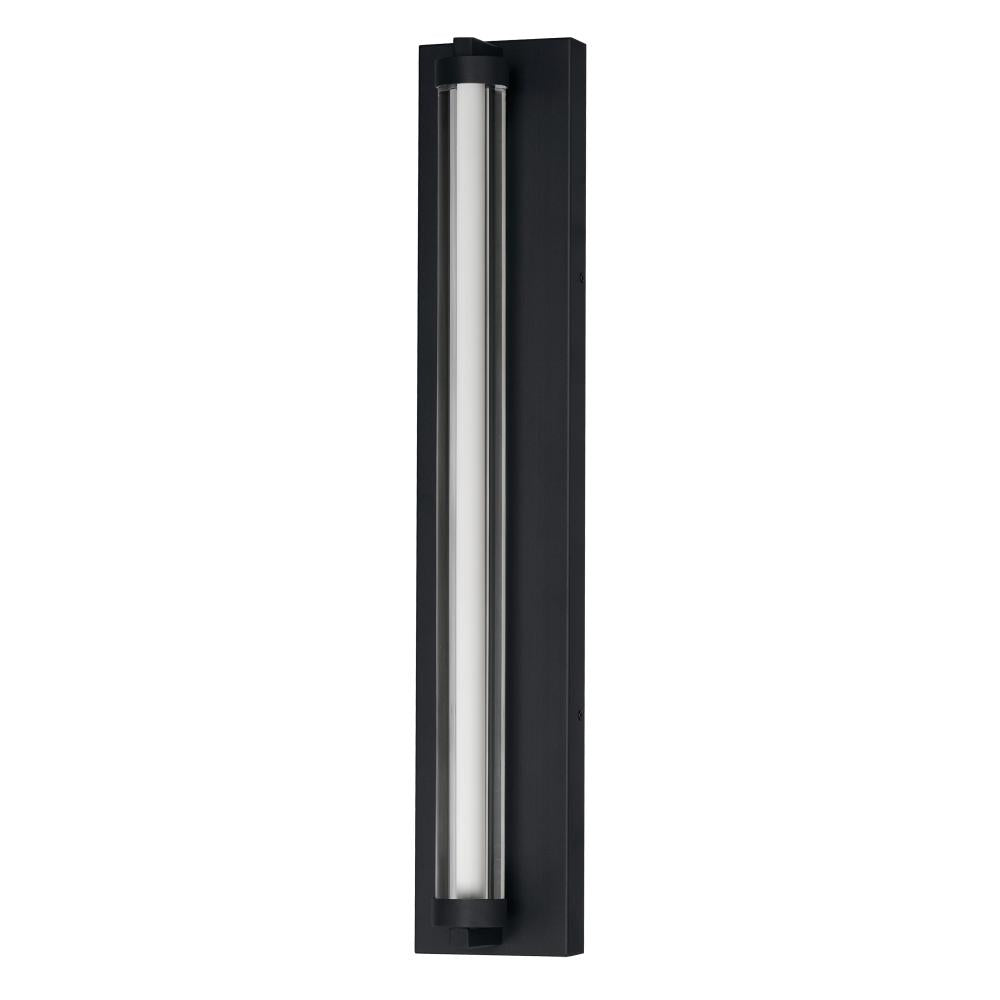 Fuse Outdoor 26.5 Inch Outdoor Wall Sconce – Black / Gold – E30254-10BKGLD