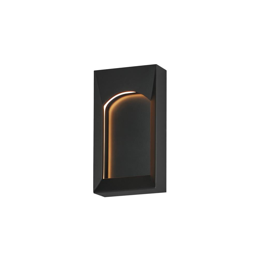 Brasilia 6.5 Inch Outdoor Wall Sconce – Black – E30271-BK
