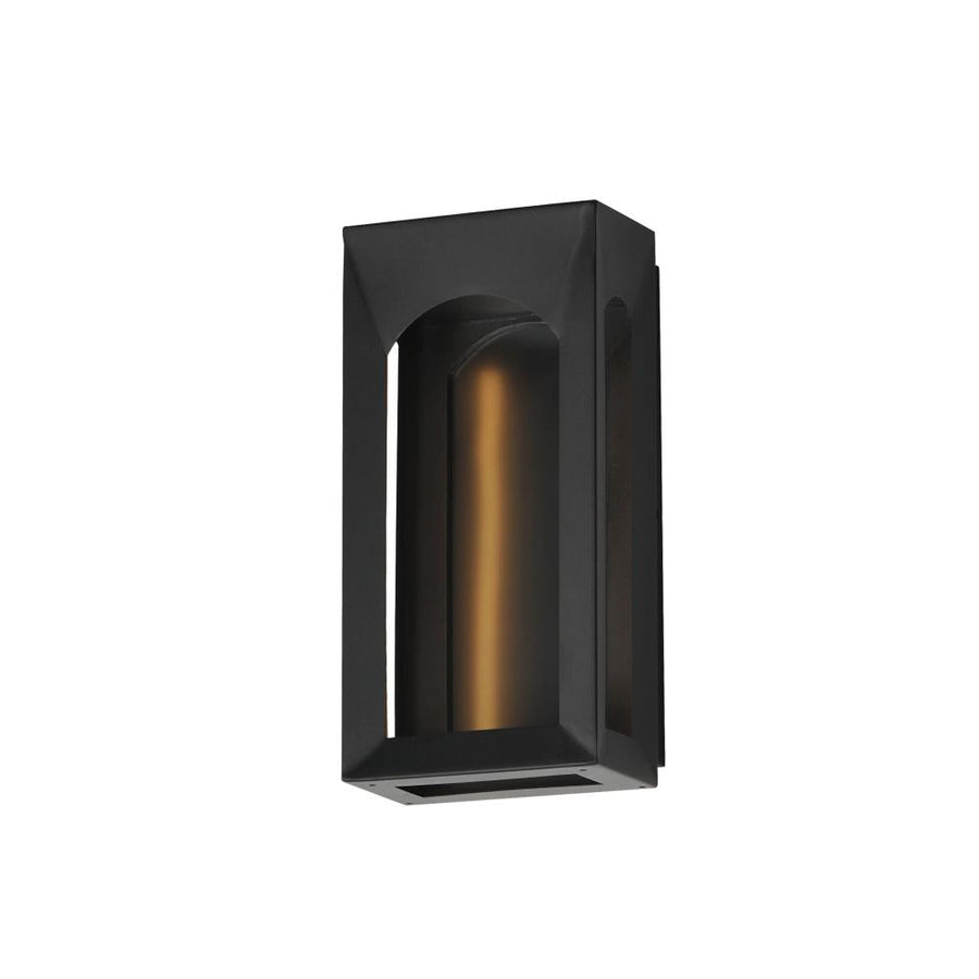 Brasilia 7 Inch Outdoor Wall Sconce – Black – E30273-BK