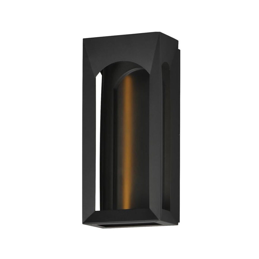 Brasilia 8 Inch Outdoor Wall Sconce – Black – E30275-BK