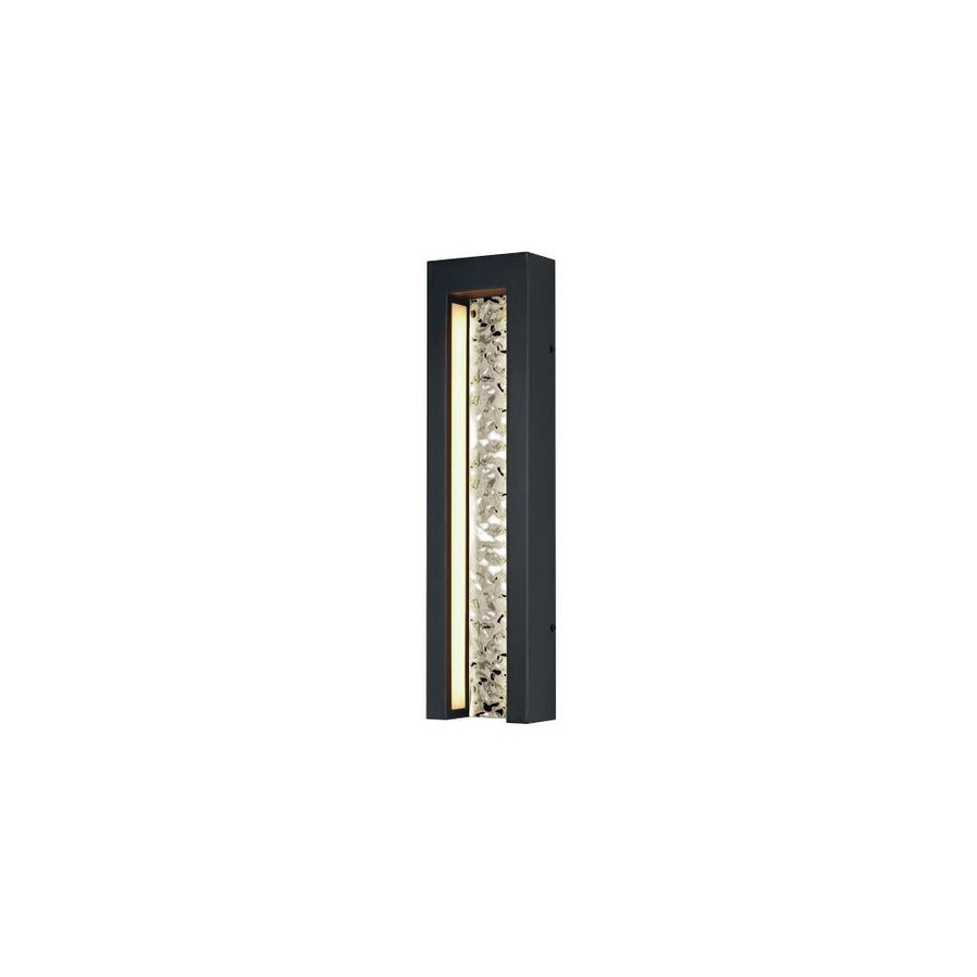 Liquid 5 Inch Outdoor Wall Sconce – Black – E30282-125BK