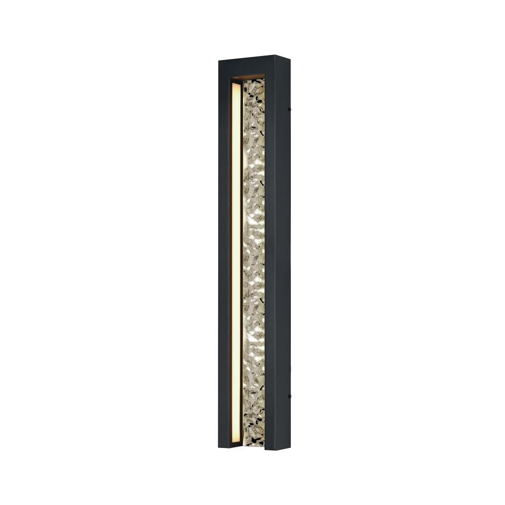 Liquid 5 Inch Outdoor Wall Sconce – Black – E30283-125BK