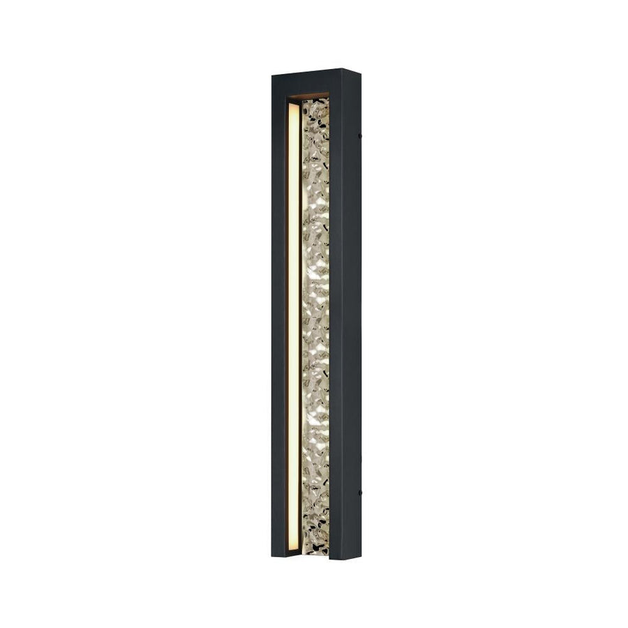 Liquid 5 Inch Outdoor Wall Sconce – Black – E30283-125BK