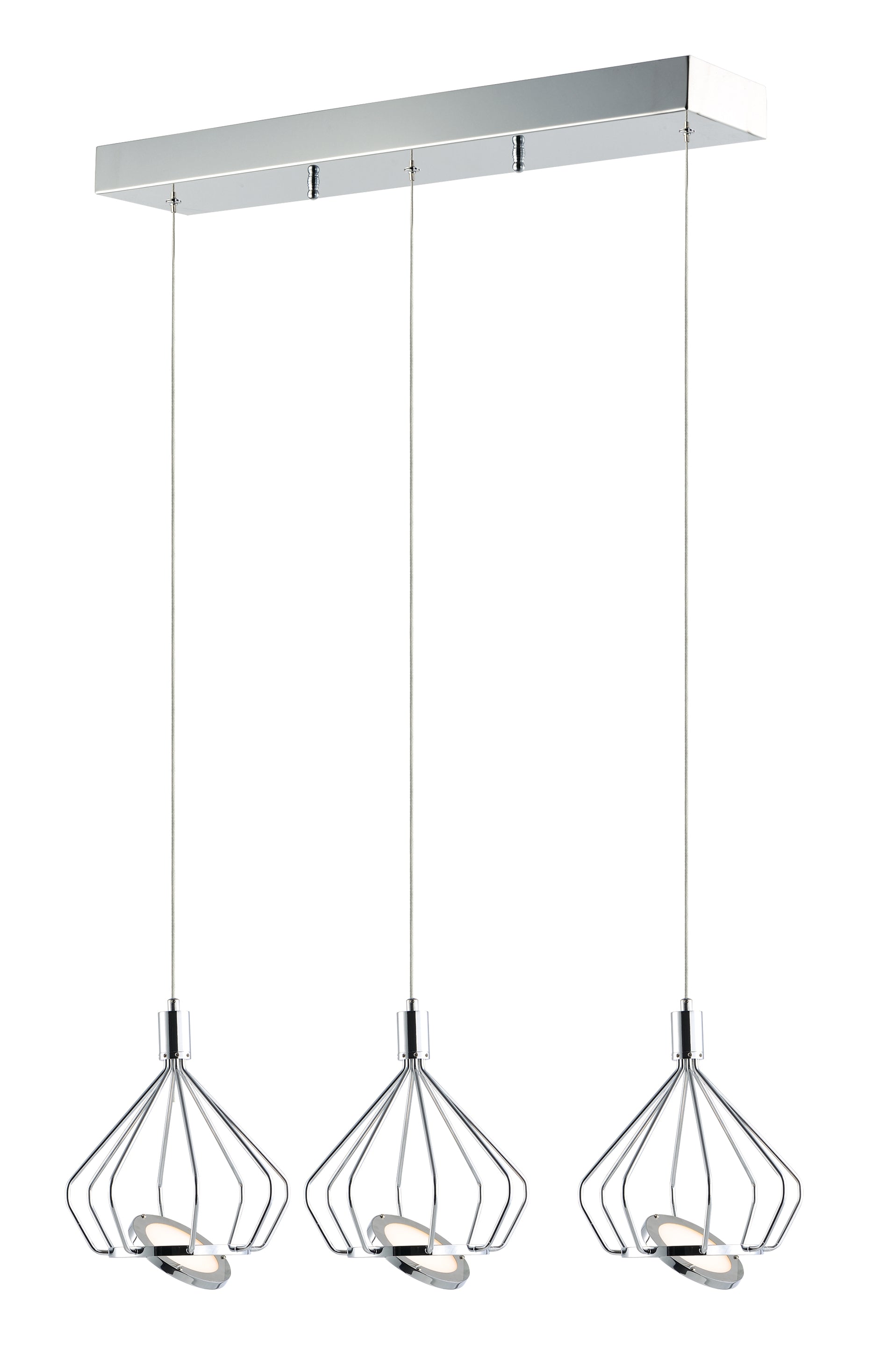 ET2 Lighting E30622-PC Single Pendant - Polished Chrome
