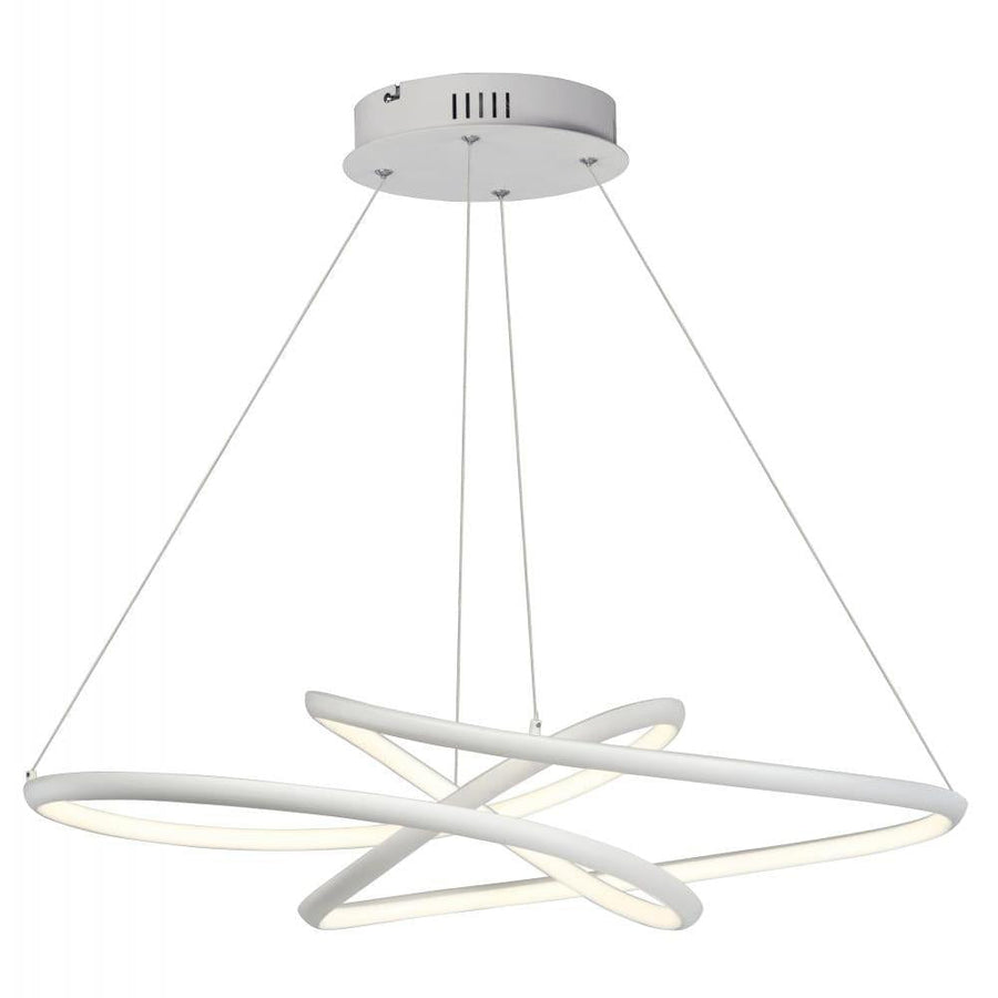 26.25 Inch Pendant – Matte White