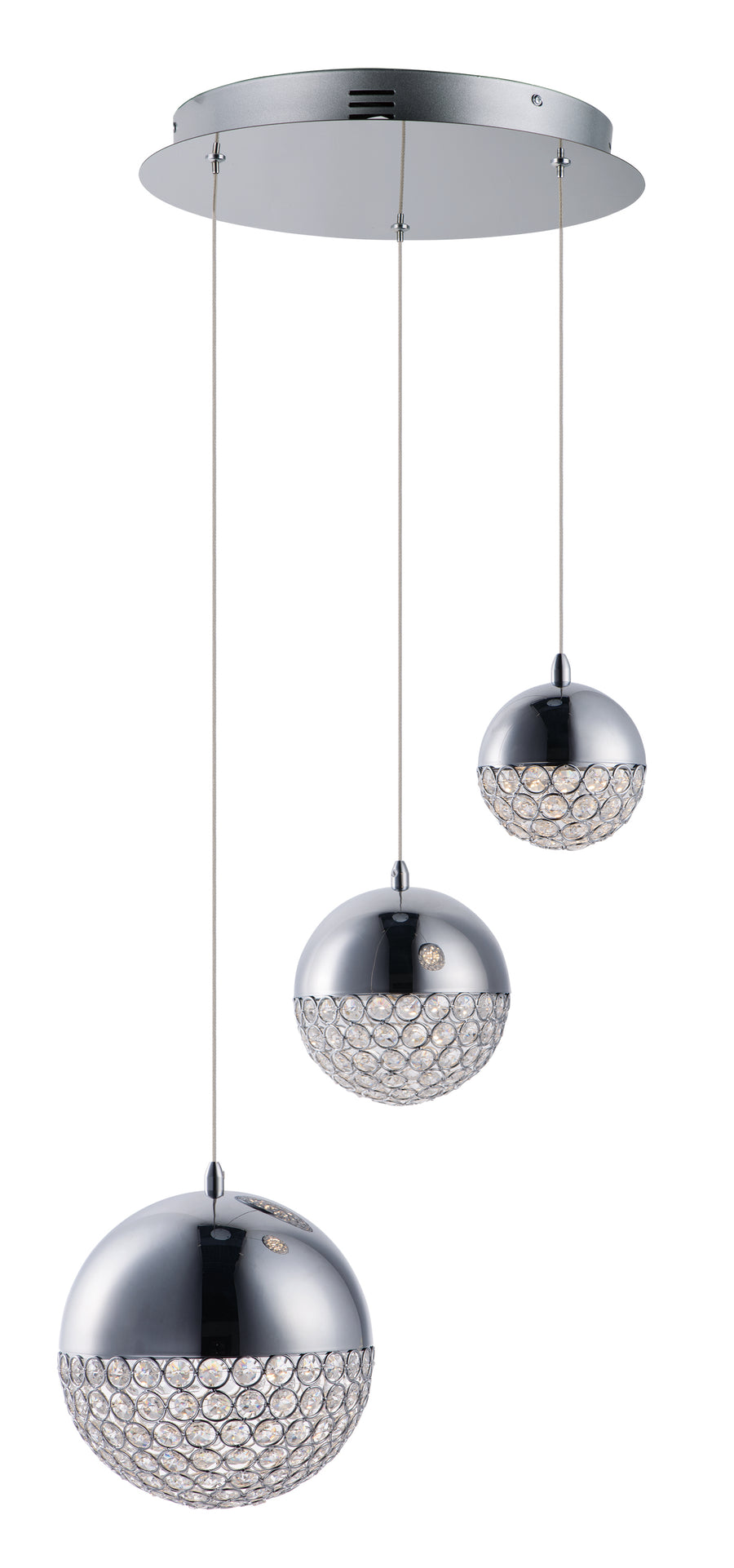 ET2 Lighting E31226-20PC Single Pendant - Polished Chrome
