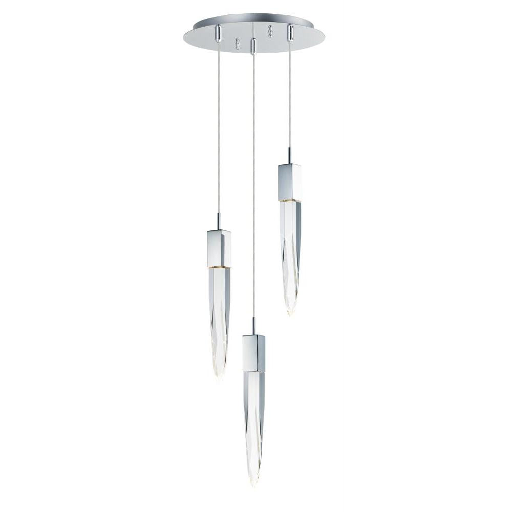 13 Inch Pendant – Polished Chrome