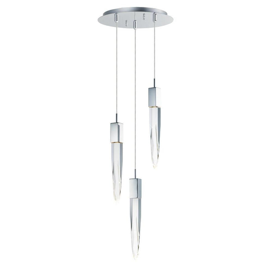 13 Inch Pendant – Polished Chrome