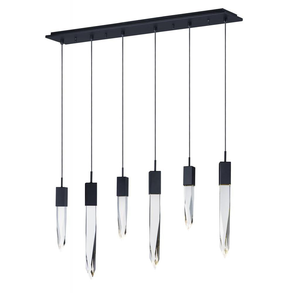 39.25 Inch Linear Pendant – Black