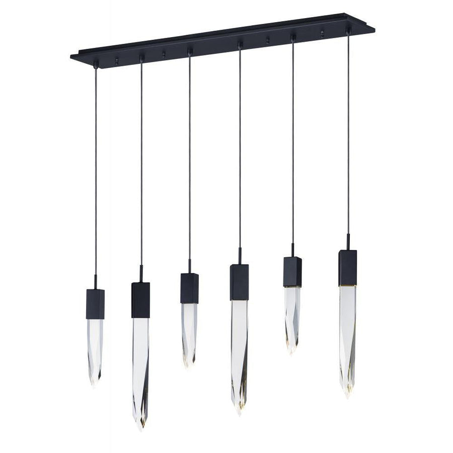 39.25 Inch Linear Pendant – Black