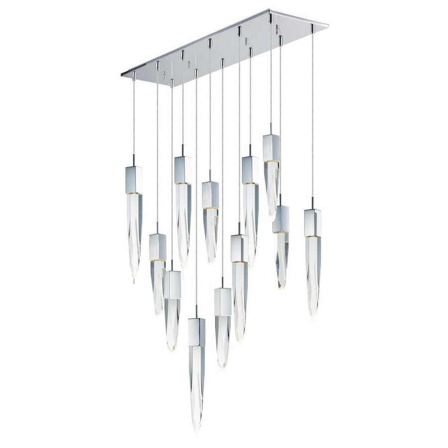39.25 Inch Pendant – Polished Chrome