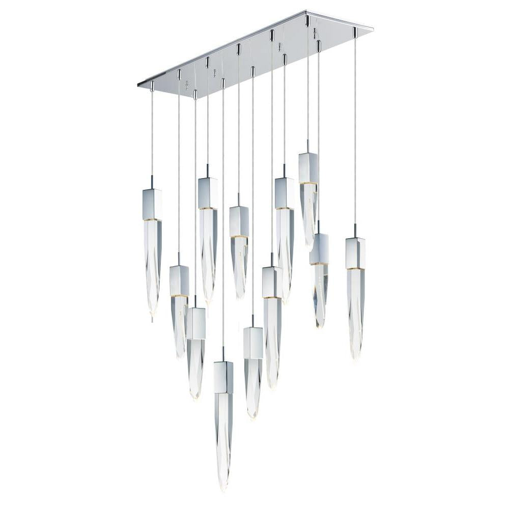 39.25 Inch Pendant – Polished Chrome