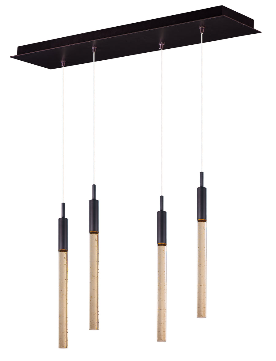 ET2 Lighting E32774-118BRZ Linear Pendant - Anodized Bronze