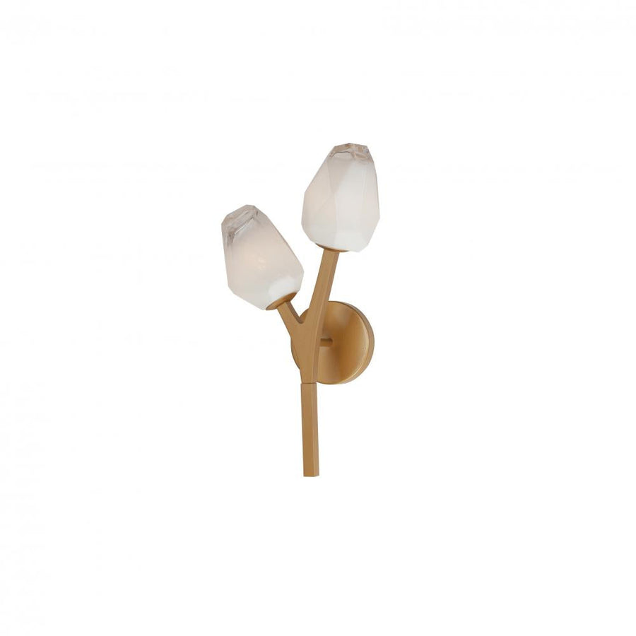 10.5 Inch Wall Sconce – Natural Aged Brass