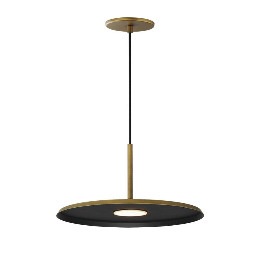 Berliner 13.75 Inch Single Pendant – Antique Brass – E34001-AB