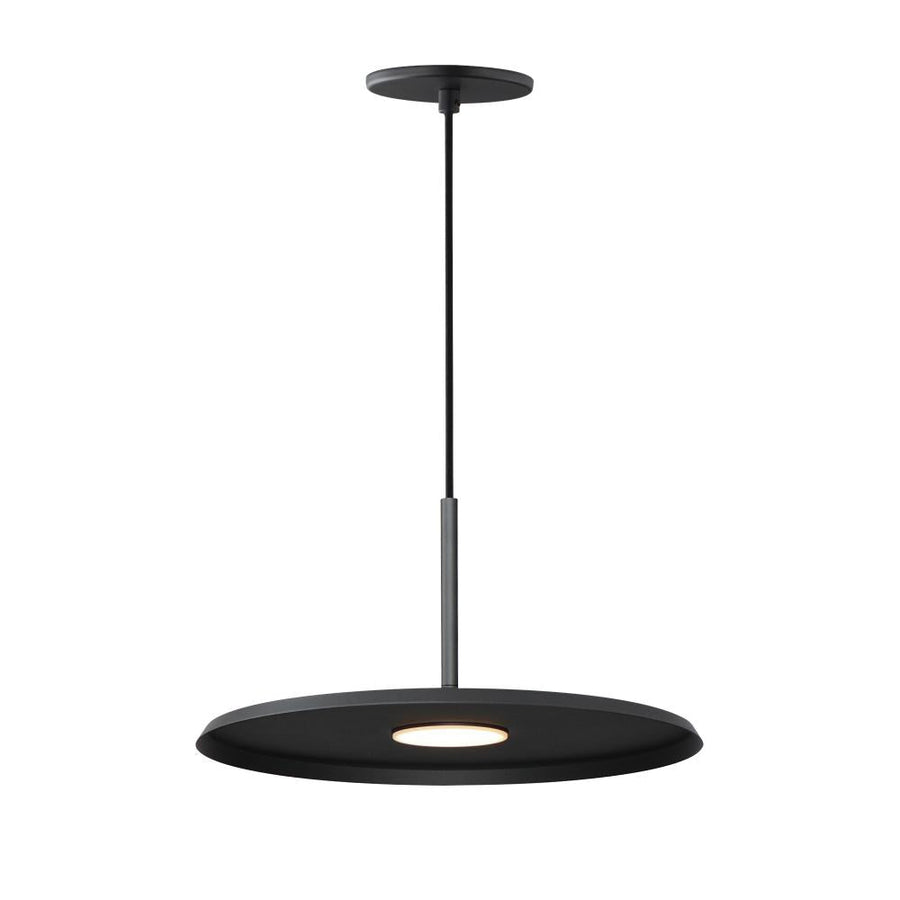 Berliner 13.75 Inch Single Pendant – Black – E34001-BK