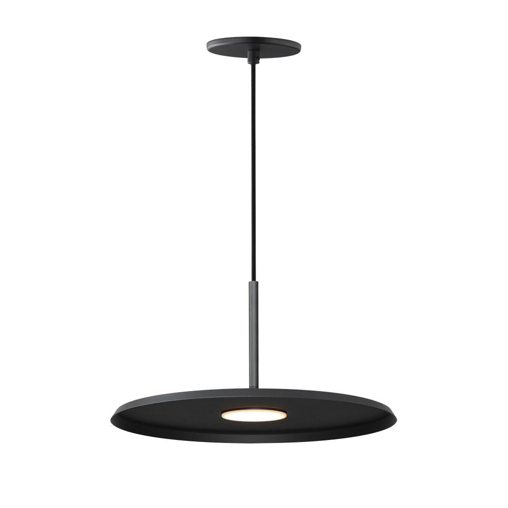 Berliner 13.75 Inch Single Pendant – Black – E34001-BK