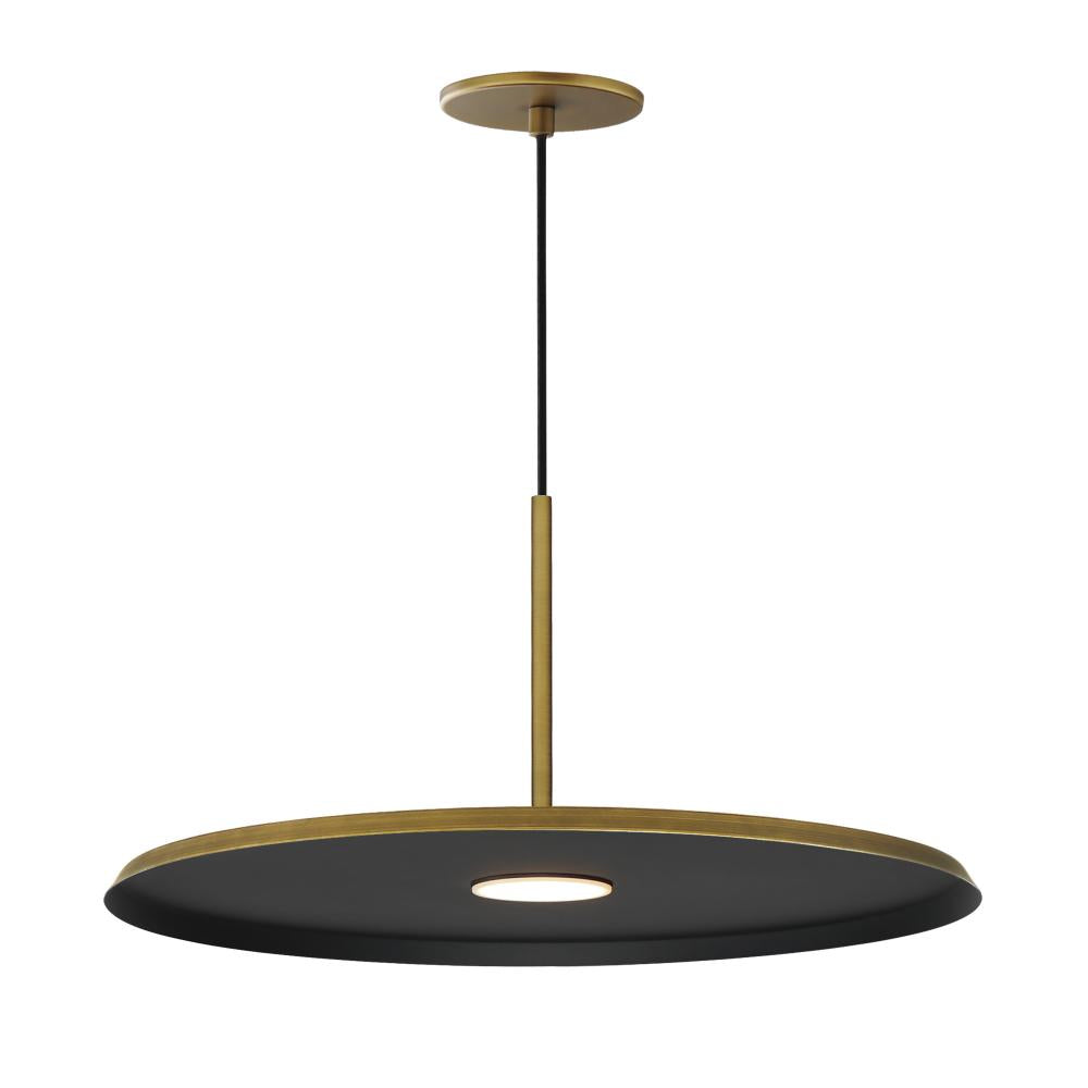 19.75 Inch Pendant – Antique Brass
