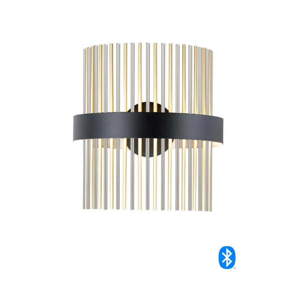 7 Inch Wall Sconce – Black / Satin Nickel / Satin Brass