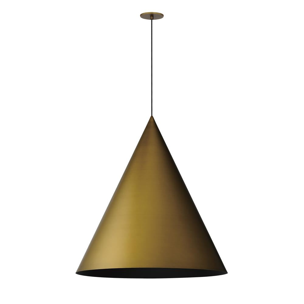 29.5 Inch Pendant – Antique Brass