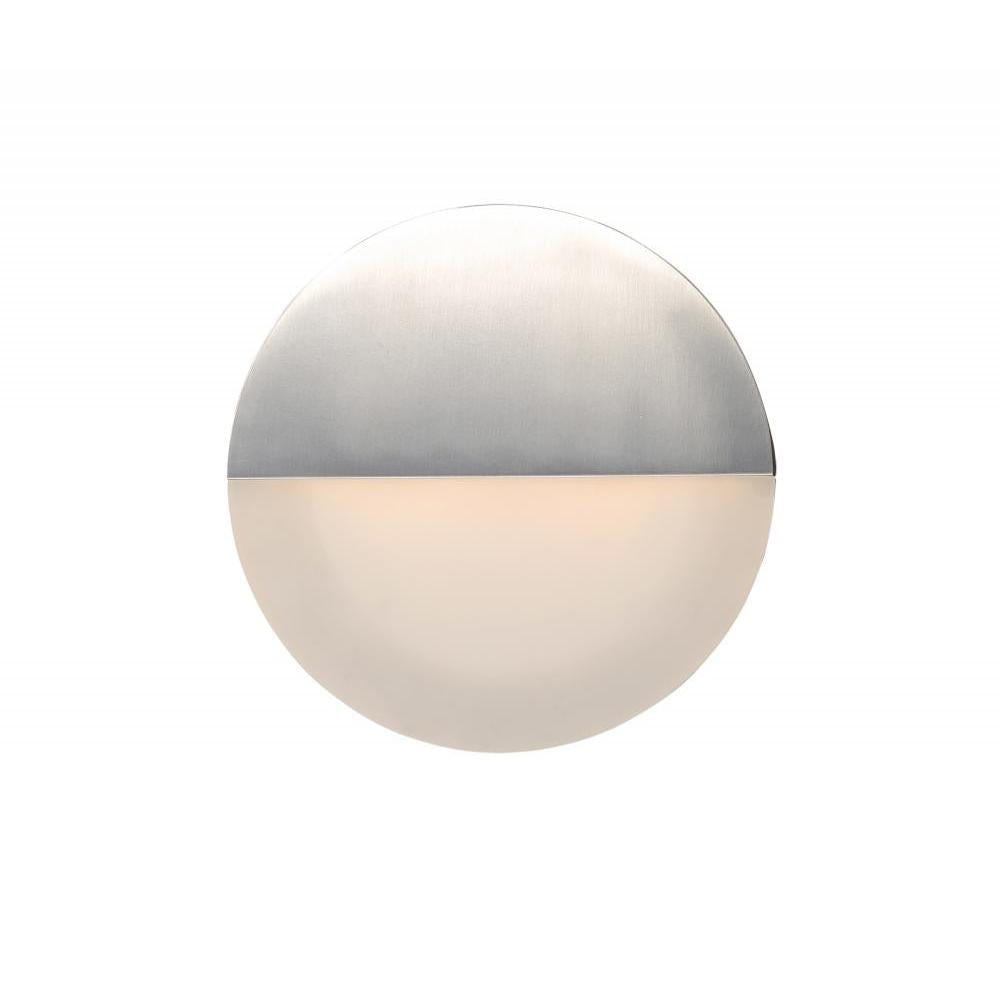 10 Inch Wall Sconce – Satin Aluminum