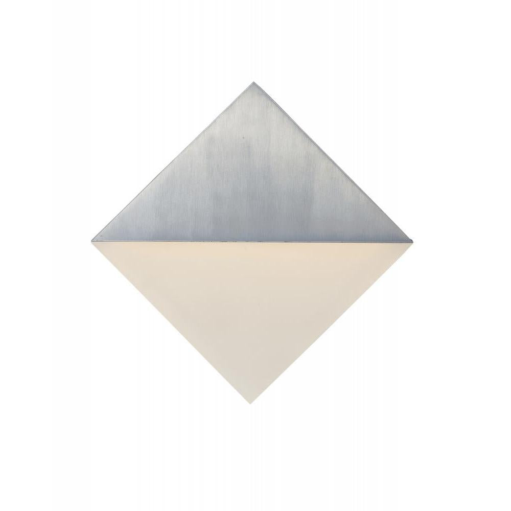 8 Inch Wall Sconce – Satin Aluminum