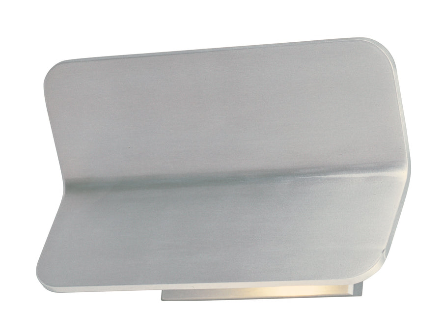 ET2 Lighting Alumilux Bend E41309-SA Wall Sconce - Satin Aluminum