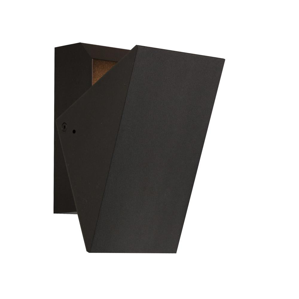 Alumilux Tilt 3 Inch Outdoor Wall Sconce – Black – E41331-BK