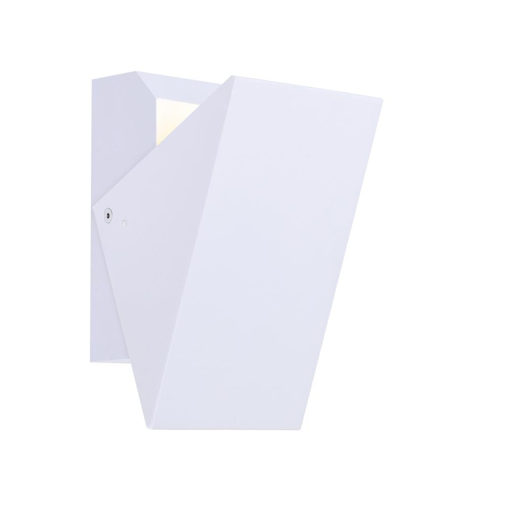 Alumilux Tilt 3 Inch Outdoor Wall Sconce – White – E41331-WT