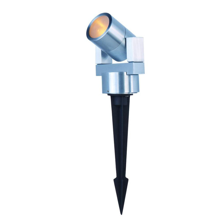 3.5 Inch Outdoor Light – Satin Aluminum