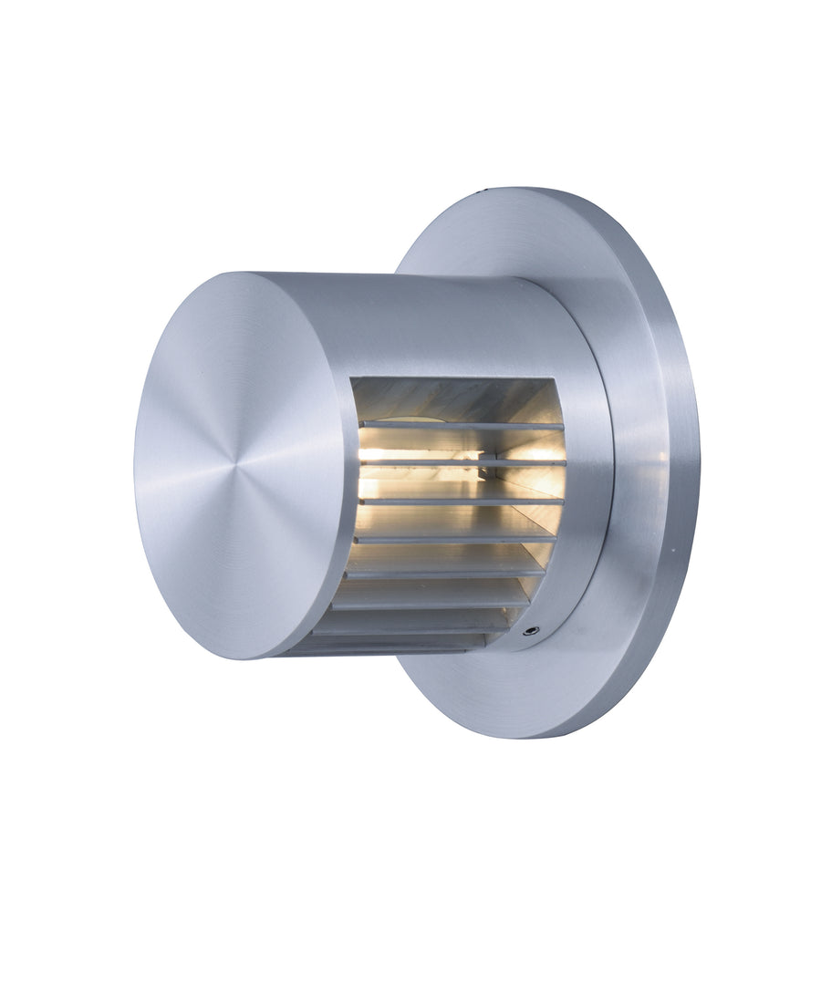 ET2 Lighting Alumilux Spoked E41386-SA Outdoor Wall Mount - Satin Aluminum