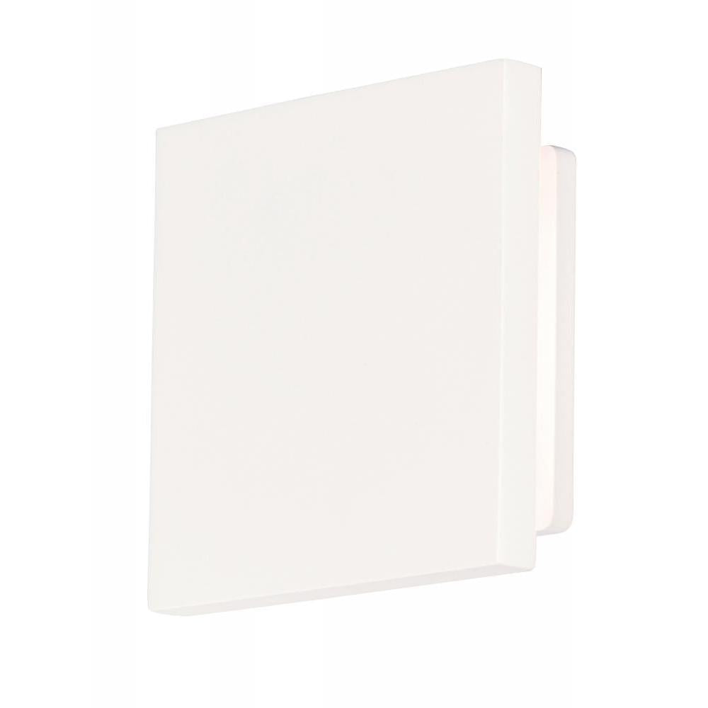 6 Inch Outdoor Wall Light – White