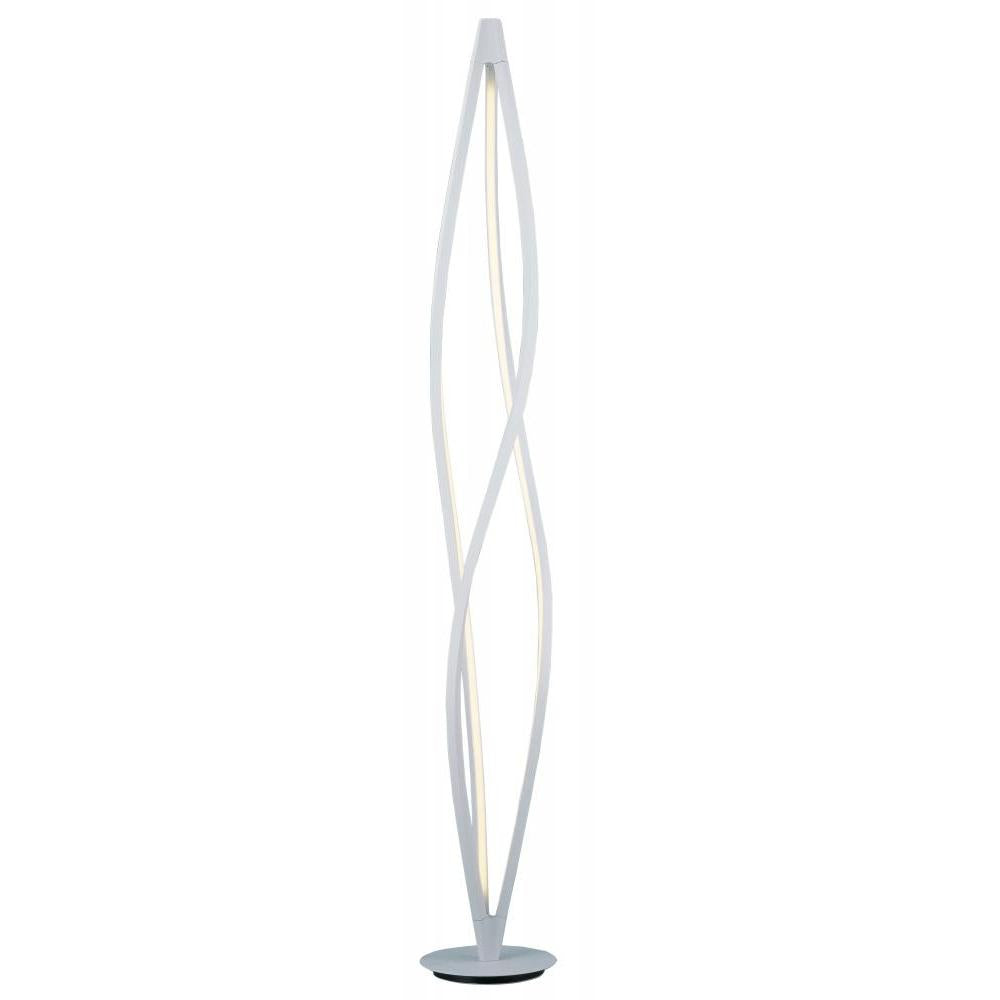 9.75 Inch Floor Lamp – Matte White