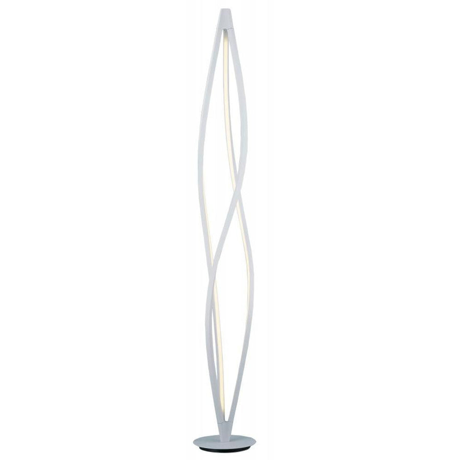 9.75 Inch Floor Lamp – Matte White