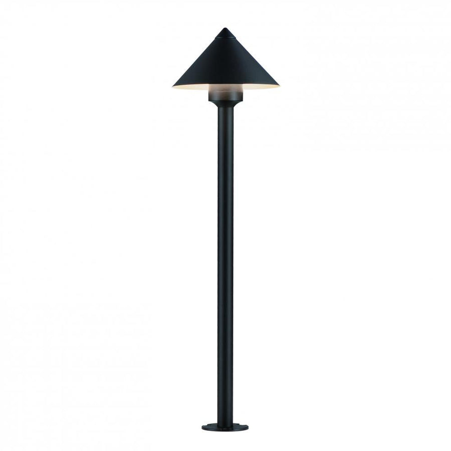 Alumilux Bollard 8 Inch Outdoor Pathway Light – Black – E41451-BK-24