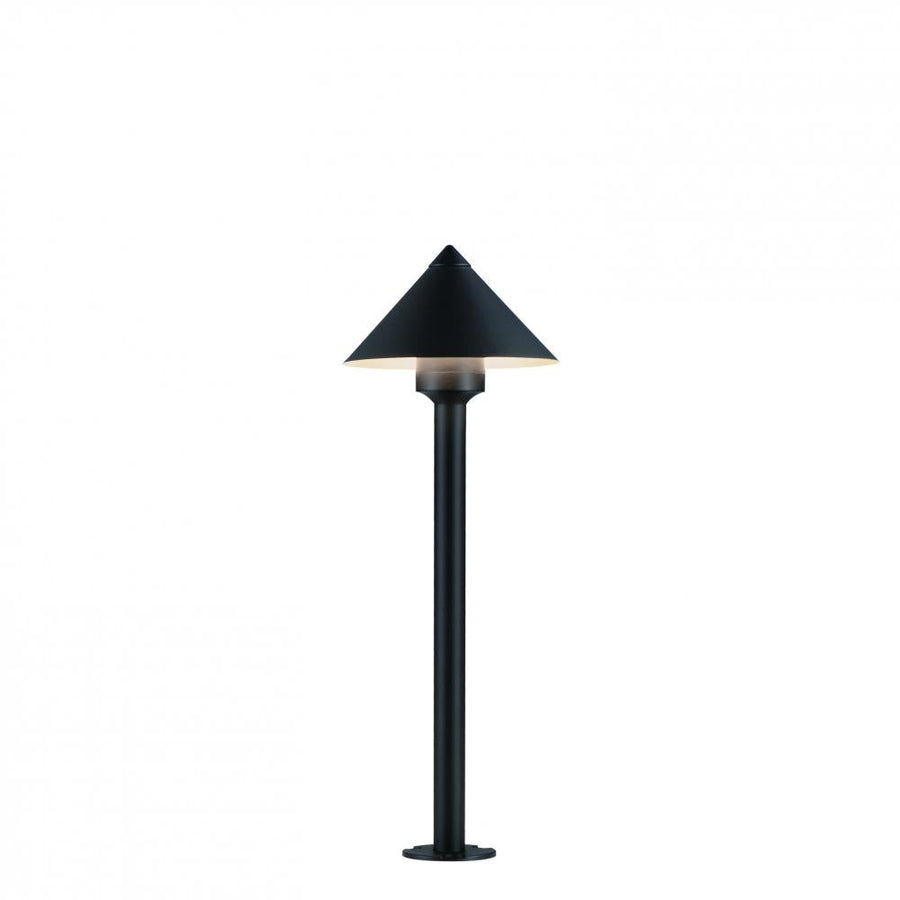 Alumilux Bollard 8 Inch Outdoor Pathway Light – Black – E41451-BK
