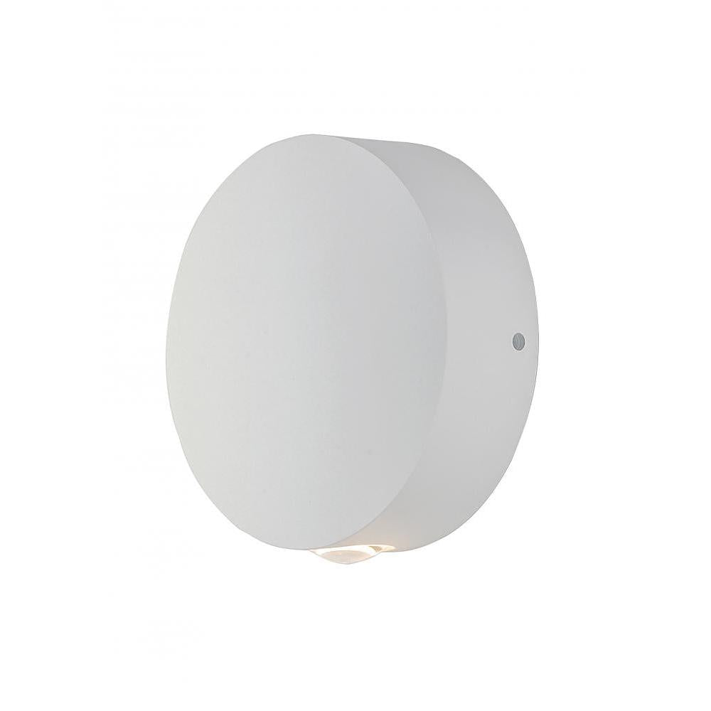 4.75 Inch Outdoor Wall Light – White