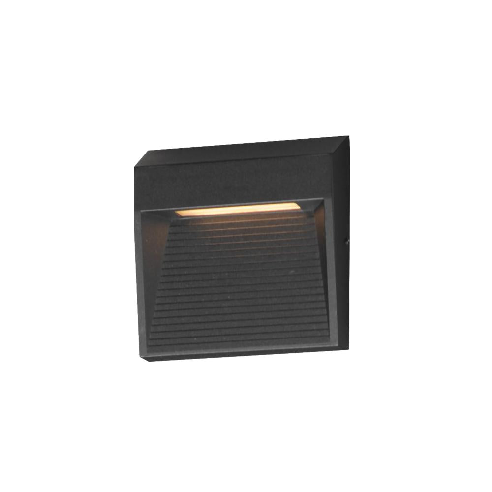 Steppes 4.75 Inch Outdoor Wall Sconce – Black – E41552-BK