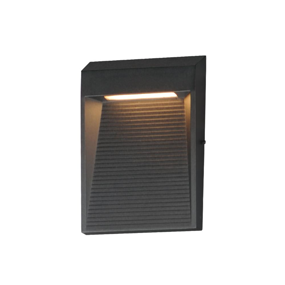 Steppes 4.75 Inch Outdoor Wall Sconce – Black – E41554-BK