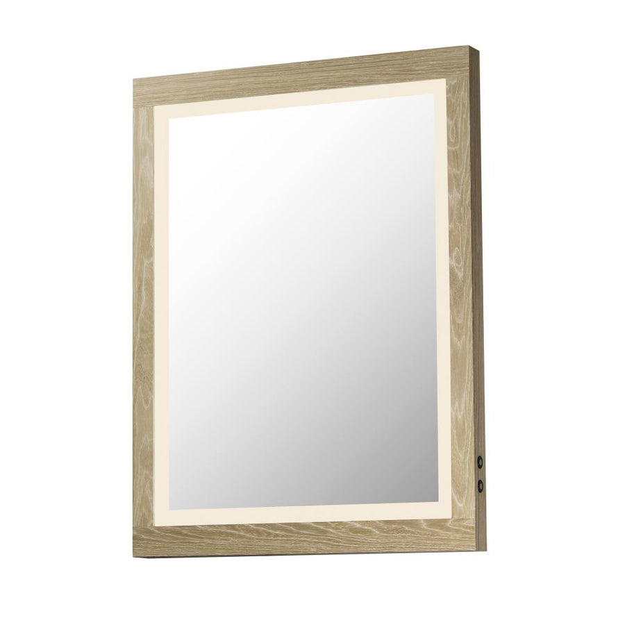 Sawyer 24 Inch LED Mirror – Oak – E42052-OK