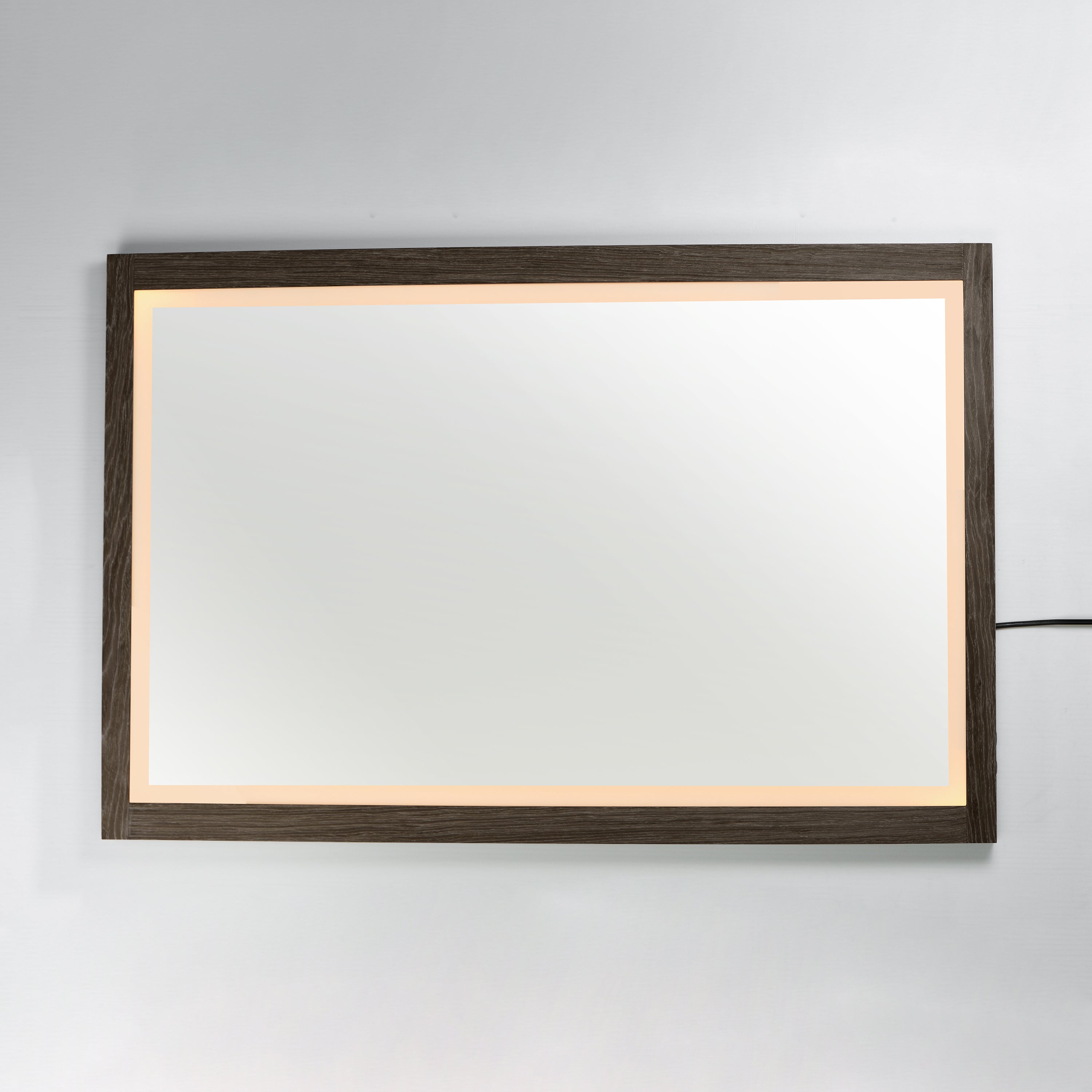 Sawyer 48 Inch LED Mirror – Walnut – E42054-WN