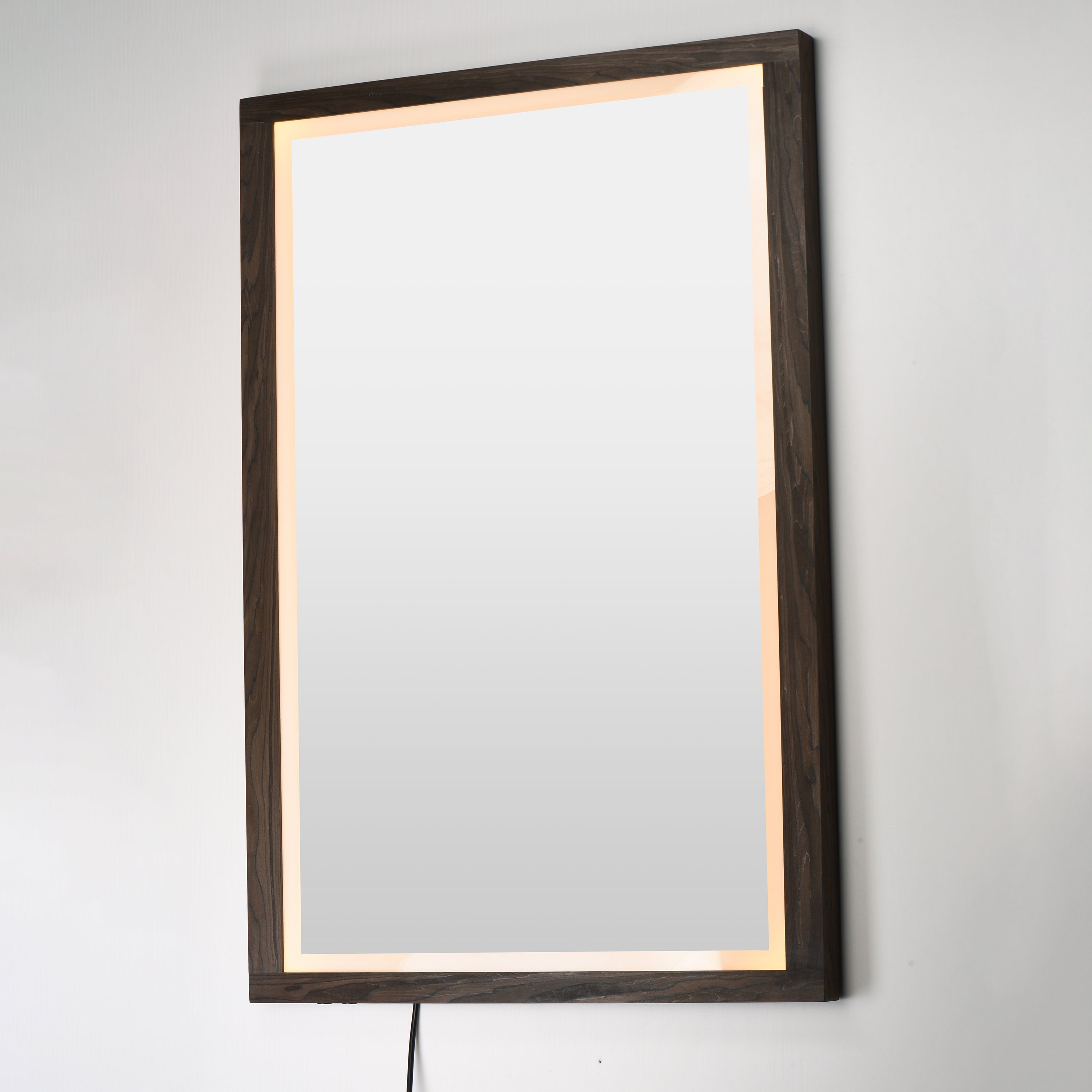 Sawyer 48 Inch LED Mirror – Walnut – E42054-WN