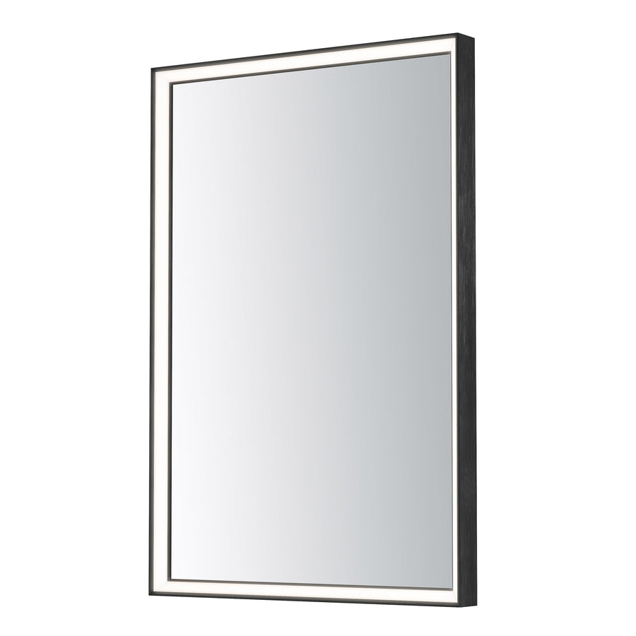 Bevel 30 Inch LED Mirror – Brushed Black – E42062-BBK