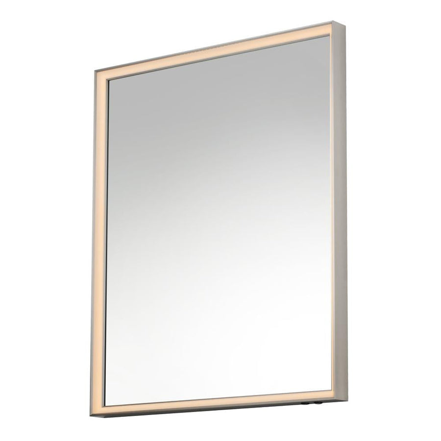Bevel 30 Inch LED Mirror – Satin Nickel – E42062-SN